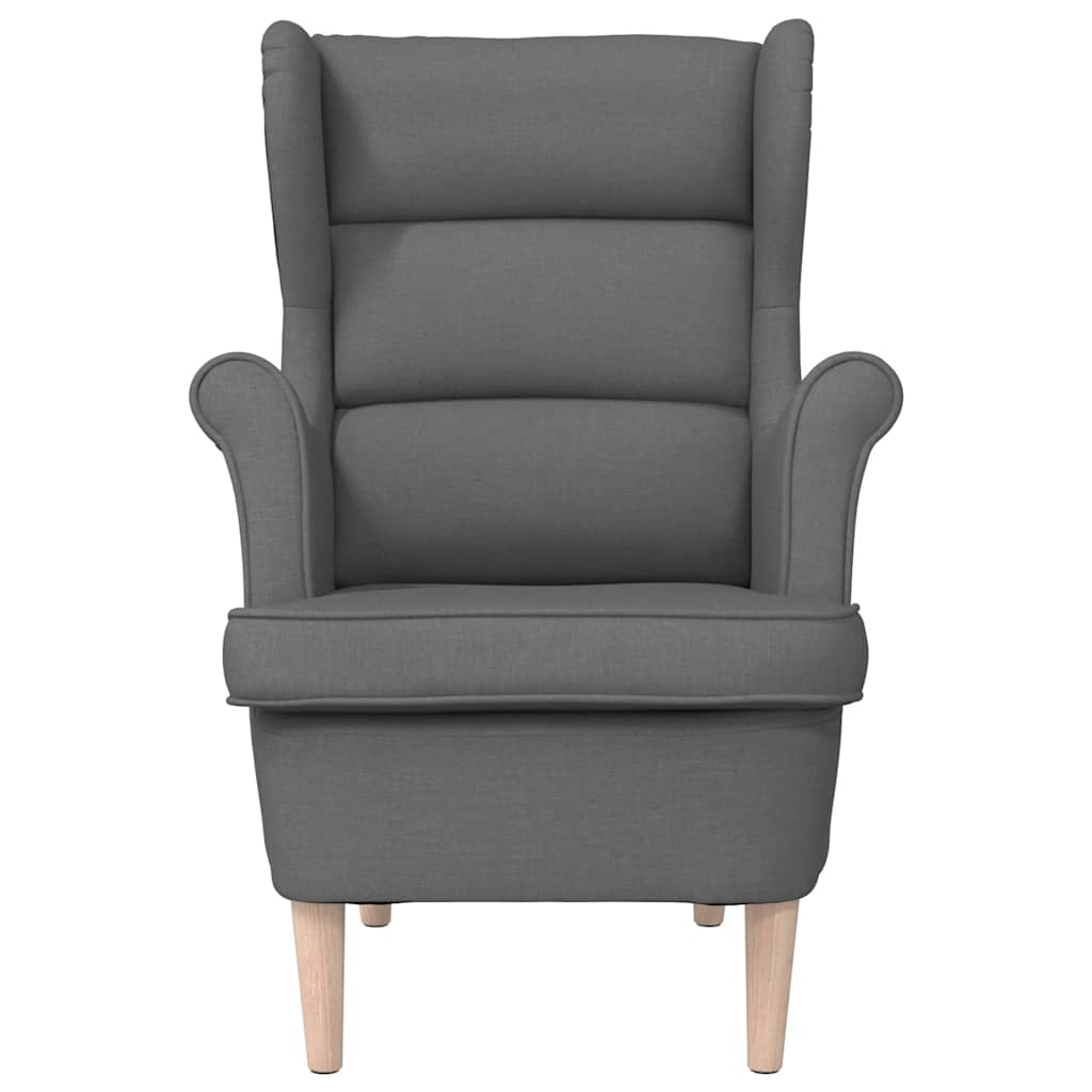 Sessel Dunkelgrau 74x84x100 cm Stoff