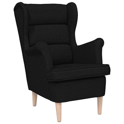 Sessel Schwarz 74x84x100 cm Stoff