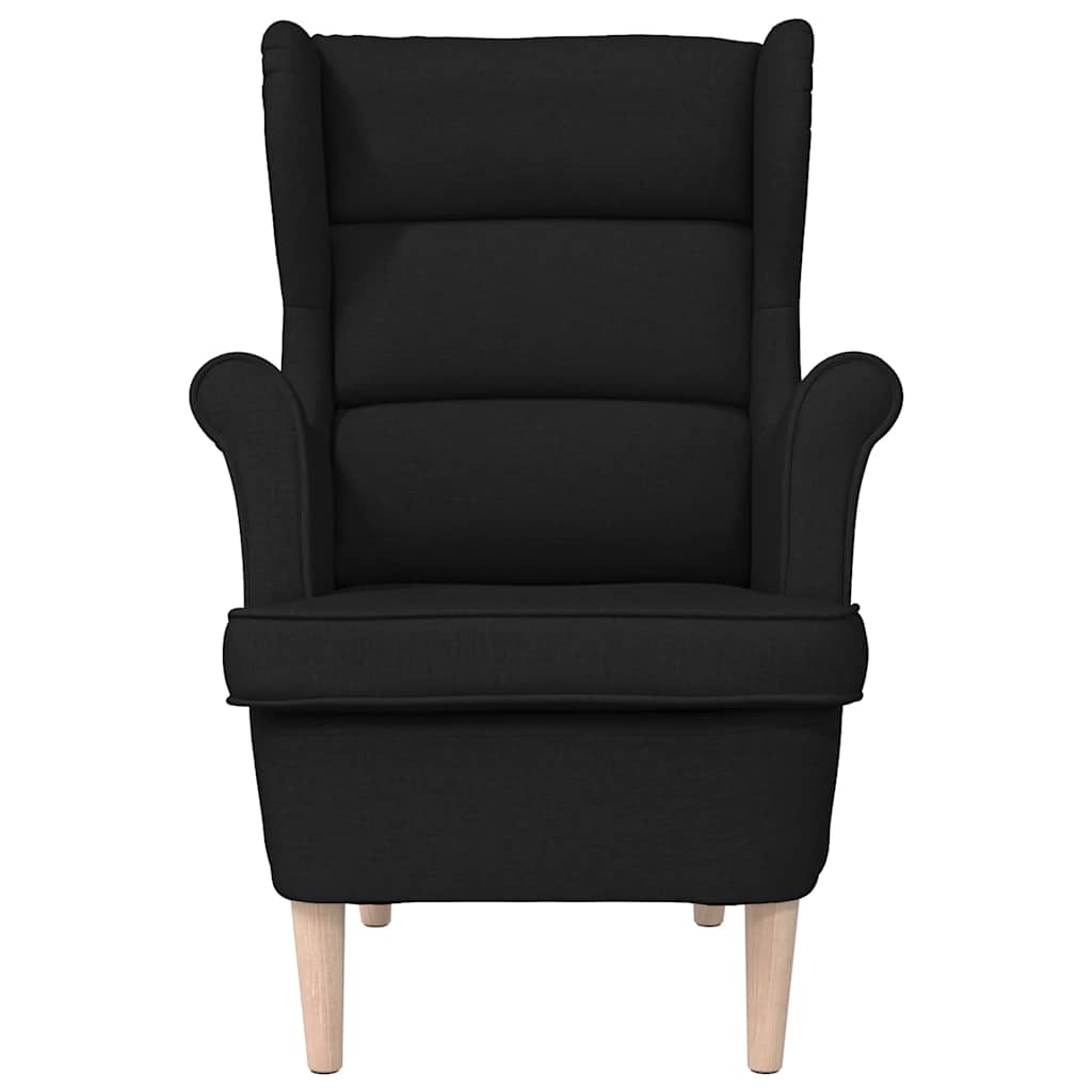 Sessel Schwarz 74x84x100 cm Stoff