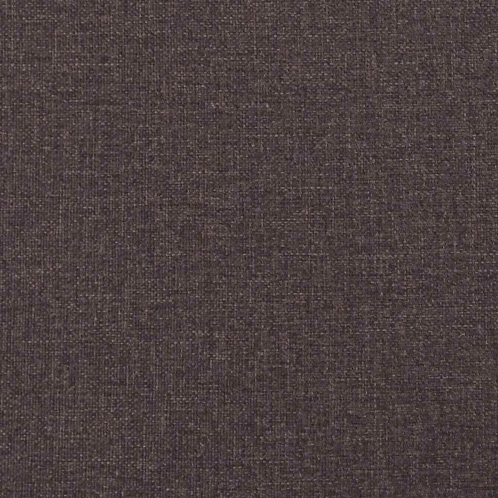 Sessel Dunkelbraun 74x84x100 cm Stoff