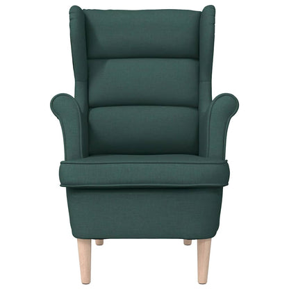 Sessel Dunkelgrün 74x84x100 cm Stoff