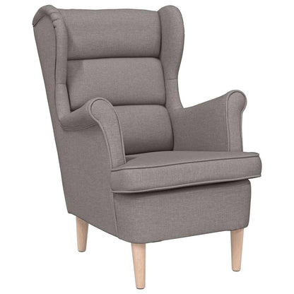 Sessel Taupe 74x84x100 cm Stoff