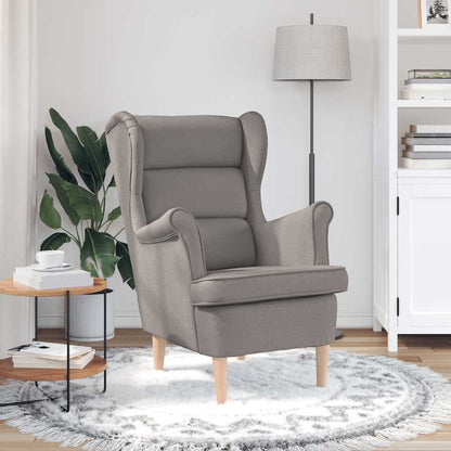 Sessel Taupe 74x84x100 cm Stoff