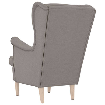 Sessel Taupe 74x84x100 cm Stoff