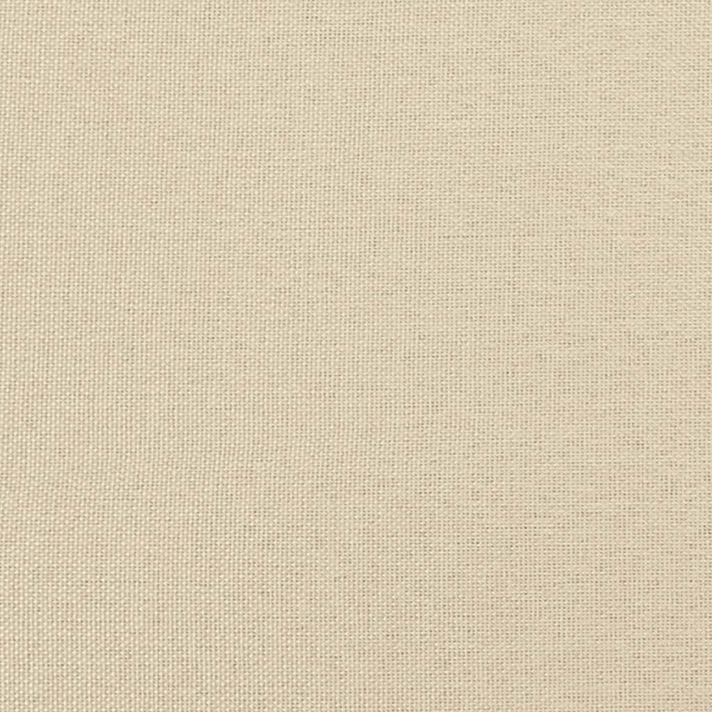 Sessel Creme 74x84x100 cm Stoff