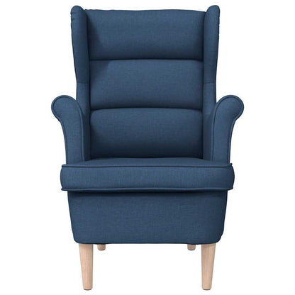 Sessel Blau 74x84x100 cm Stoff