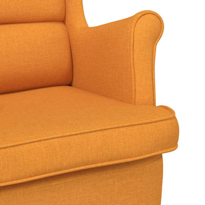 Sessel Dunkelgelb 74x84x100 cm Stoff