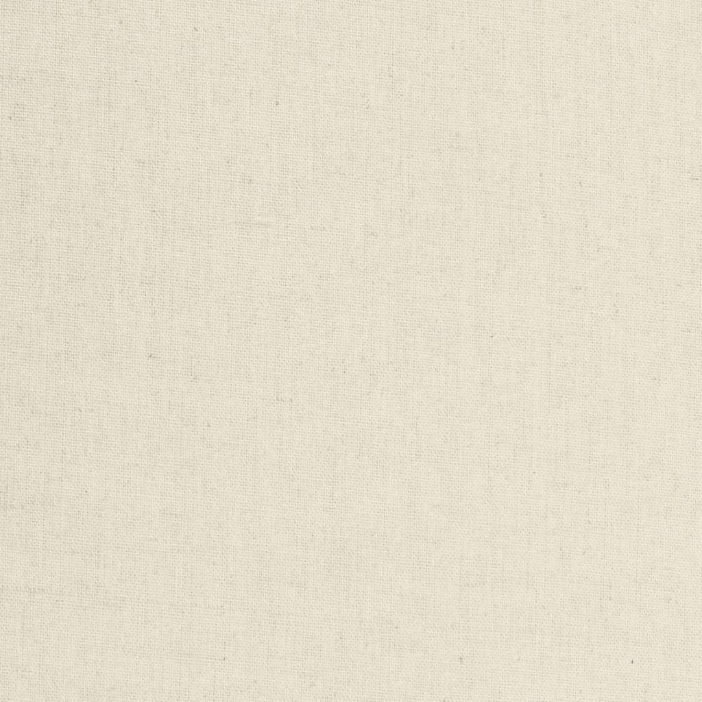 Sessel Weiß 74x84x100 cm Leinen