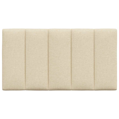 Kopfteil-Kissen "Hanko" Creme 80 cm Stoff