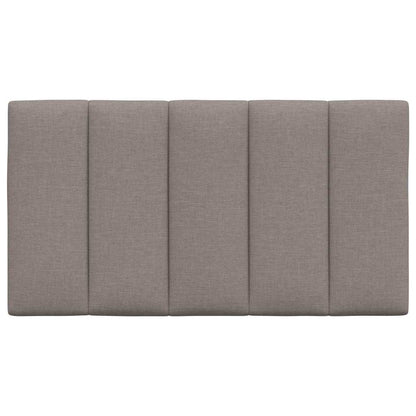 Kopfteil-Kissen "Hanko" Taupe 90 cm Stoff