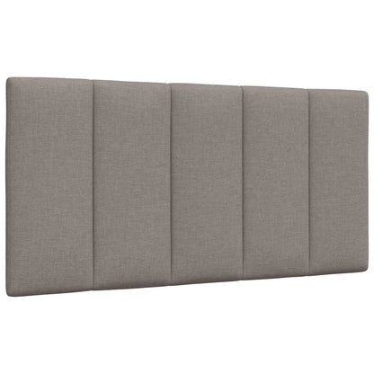 Kopfteil-Kissen "Hanko" Taupe 100 cm Stoff