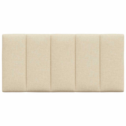 Kopfteil-Kissen "Hanko" Creme 100 cm Stoff