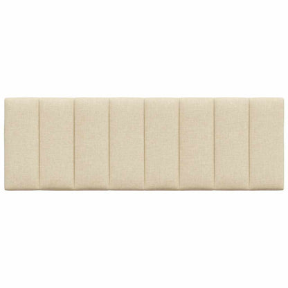Kopfteil-Kissen "Hanko" Creme 140 cm Stoff
