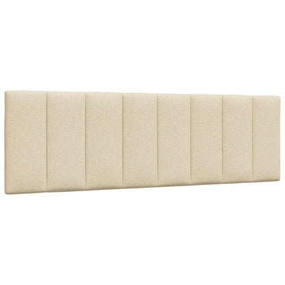 Kopfteil-Kissen "Hanko" Creme 160 cm Stoff