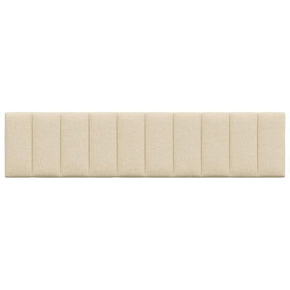 Kopfteil-Kissen "Hanko" Creme 200 cm Stoff