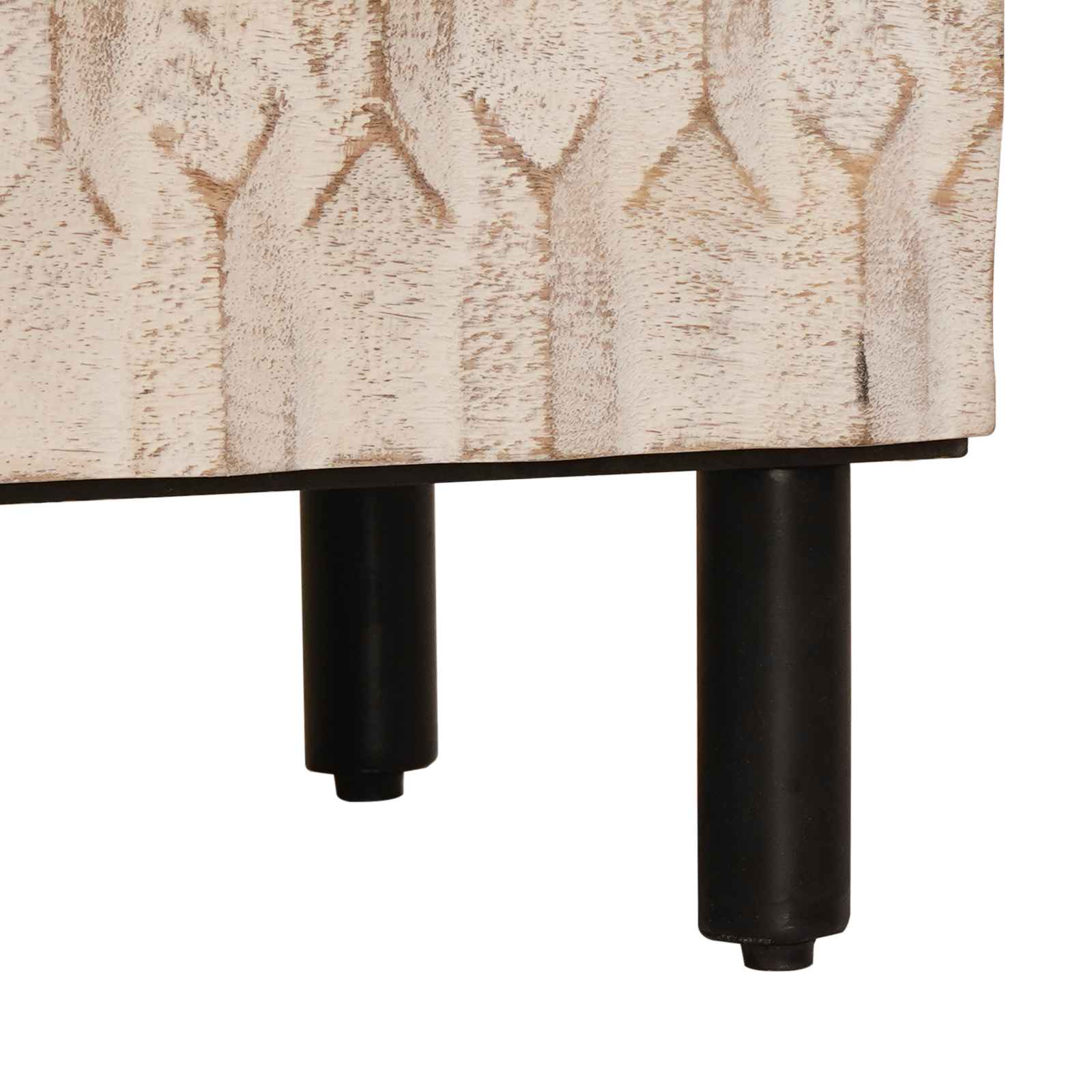 Sideboard 2 Stk. 60 x 33 x 75 cm Massivholz Mango