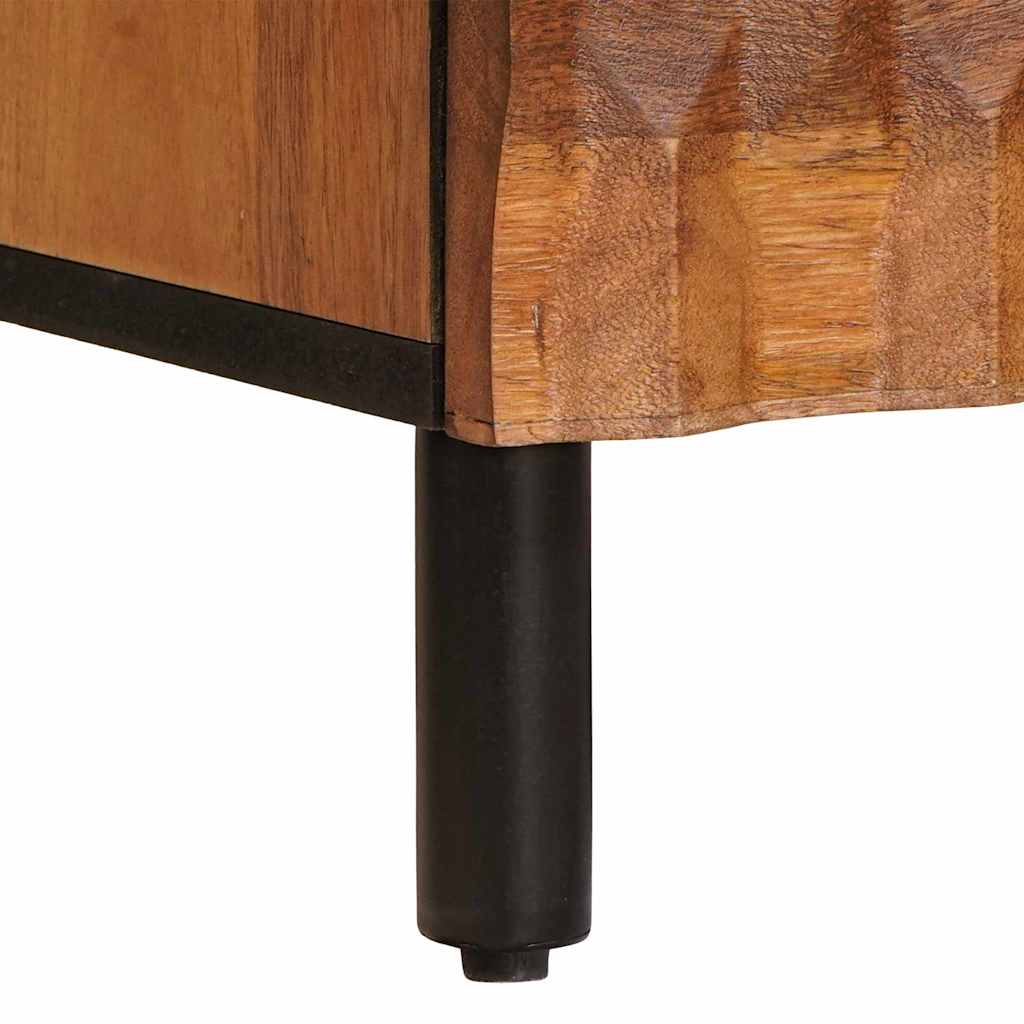 Sideboard 2 pcs Akazienbraune Oberfläche 60 x 33 x 75 cm