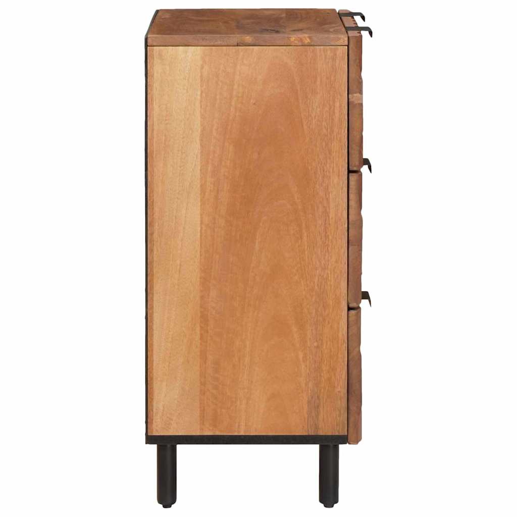Sideboard 2 pcs Akazienbraune Oberfläche 60 x 33 x 75 cm