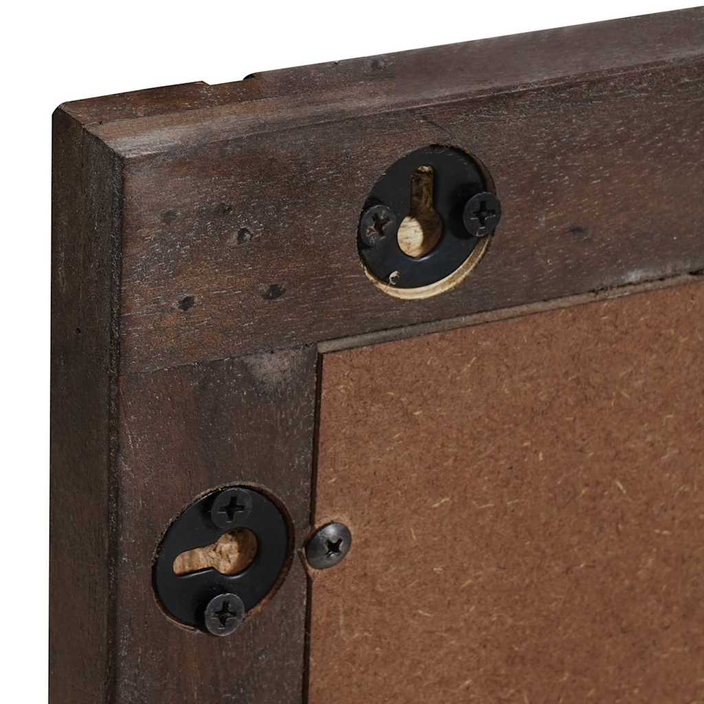 Badezimmermöbel Set mit Schubladen mit Regal 3 pcs Walnussbraun