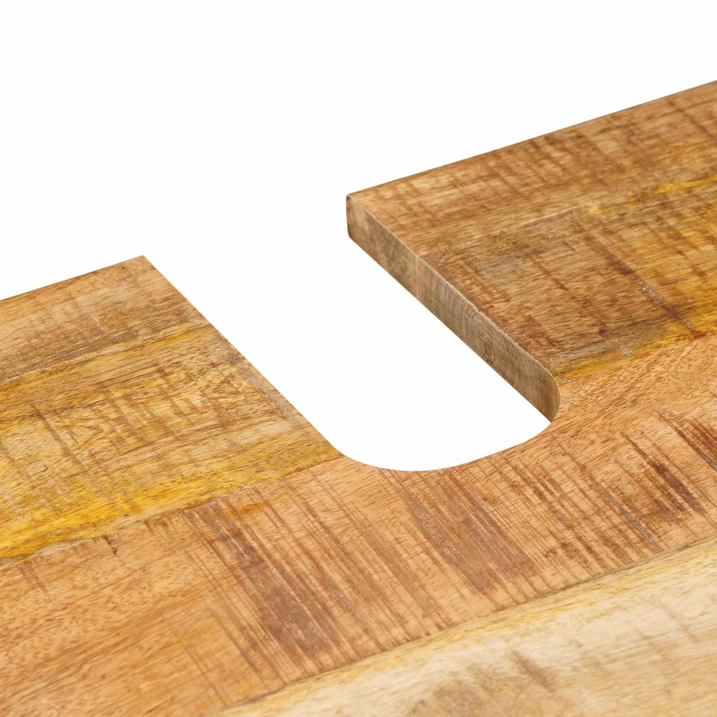 Badezimmer Sets 2 stk. Natur 62 x 33 x 68 cm Massivholz Mango