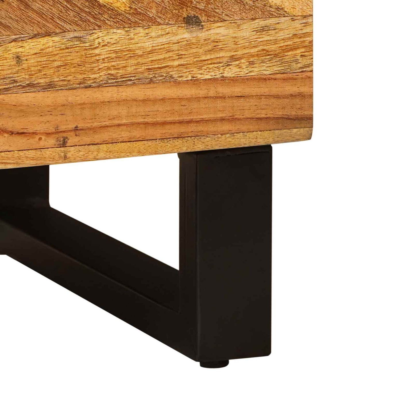 Badezimmer Sets 2 stk. Natur 62 x 33 x 68 cm Massivholz Mango