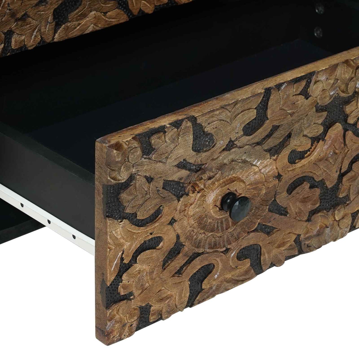 Sideboard 2 stk. 60 x 33,5 x 75 cm Massivholz Mango Braun