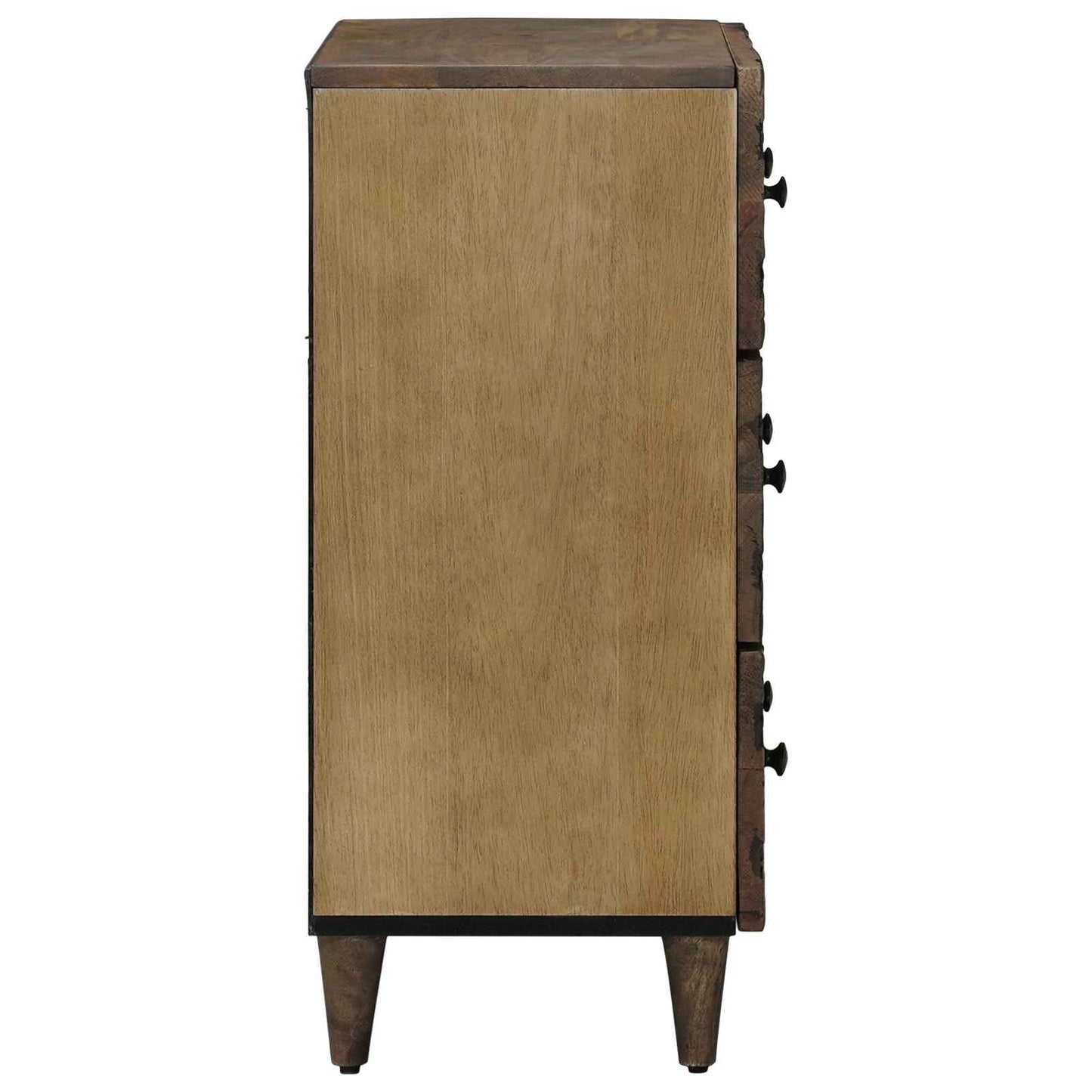 Sideboard 2 stk. 60 x 33,5 x 75 cm Massivholz Mango Braun