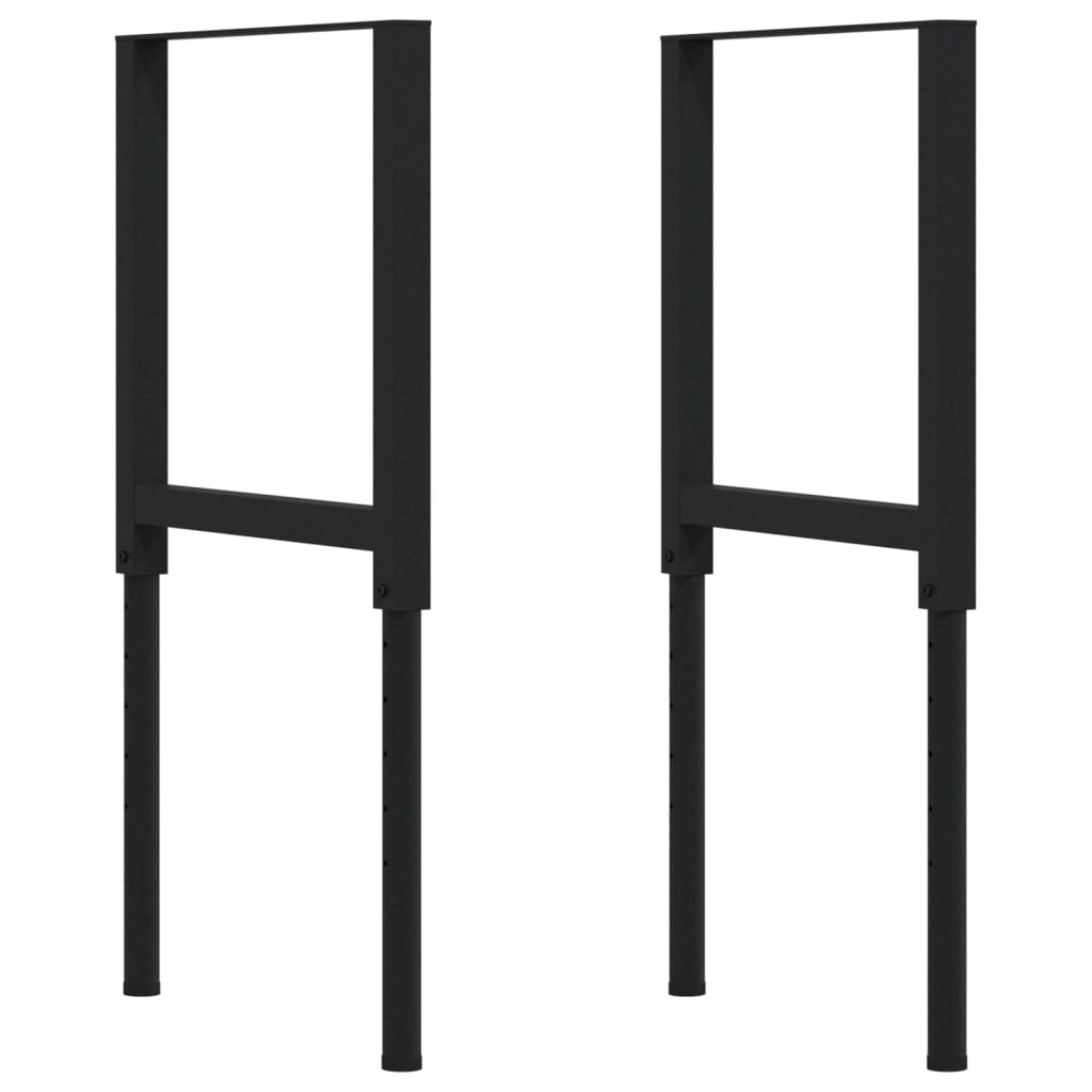 Werkbank 80x60x(73-99,5) cm Massivholz Akazie Rechteckig