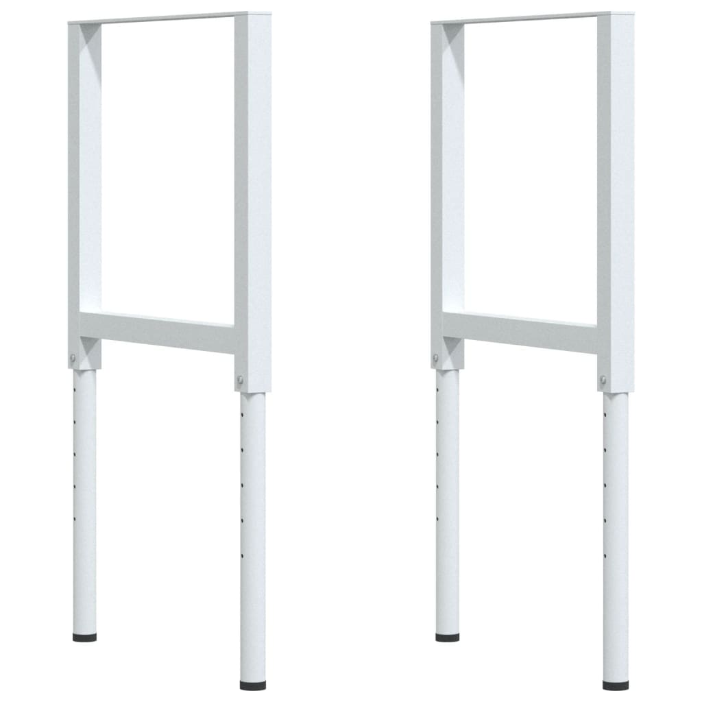 Werkbank 80x60x(73-99,5) cm Massivholz Akazie Rechteckig