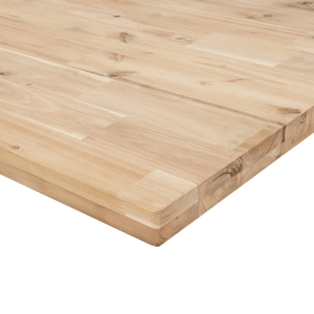 Werkbank 80x60x(73-99,5) cm Massivholz Akazie Rechteckig