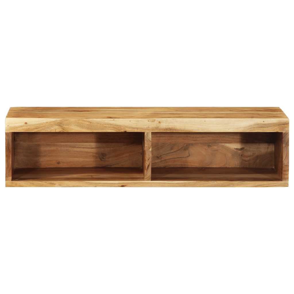 TV-Wandschrank 80x30x19 cm Massivholz Akazie