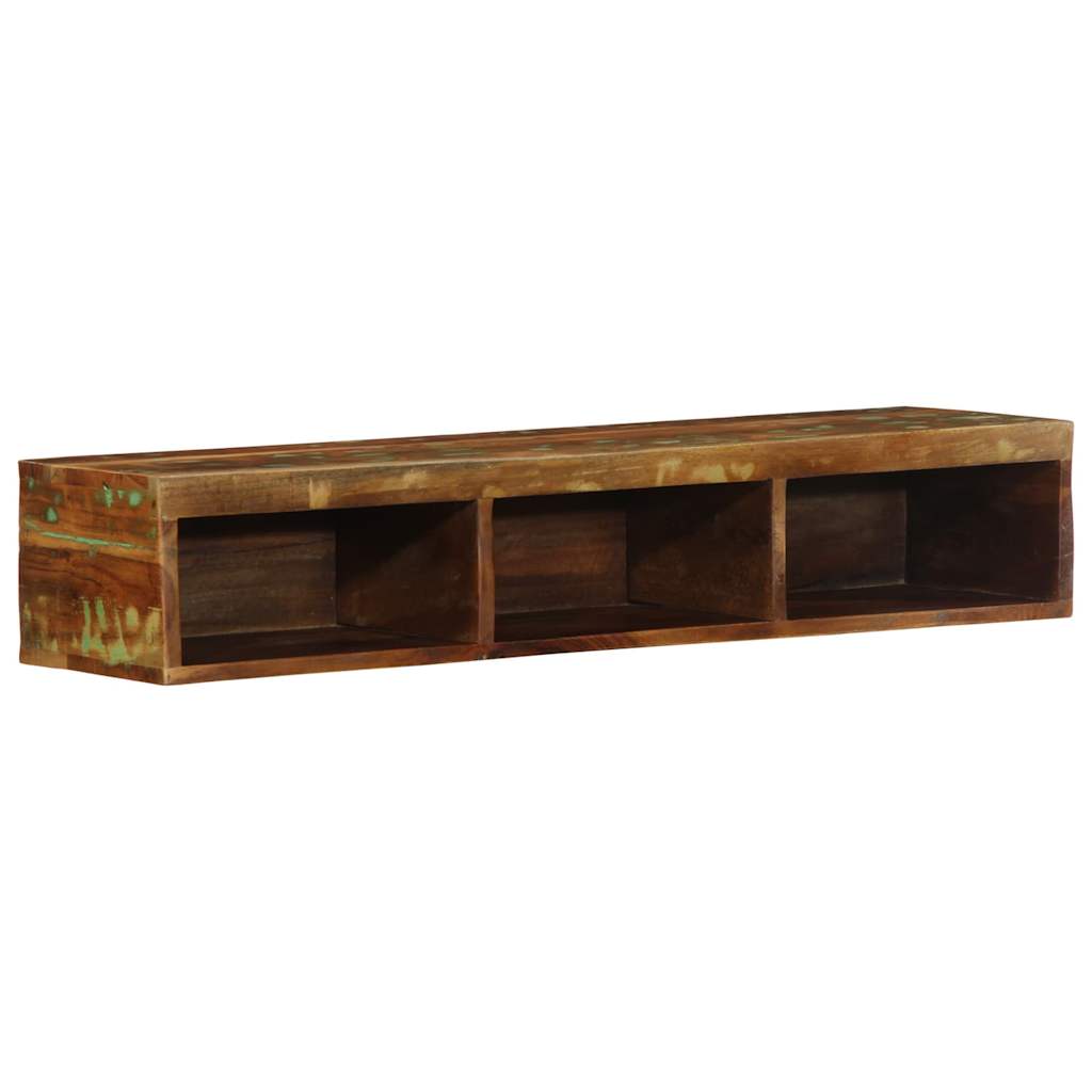 TV-Wandschrank 100x30x19 cm Altholz Massiv