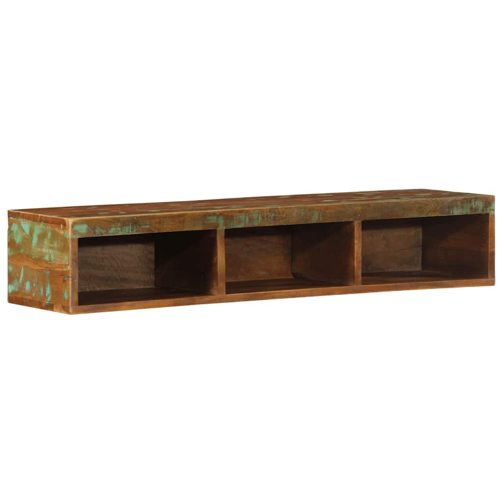 TV-Wandschrank 100x30x19 cm Altholz Massiv