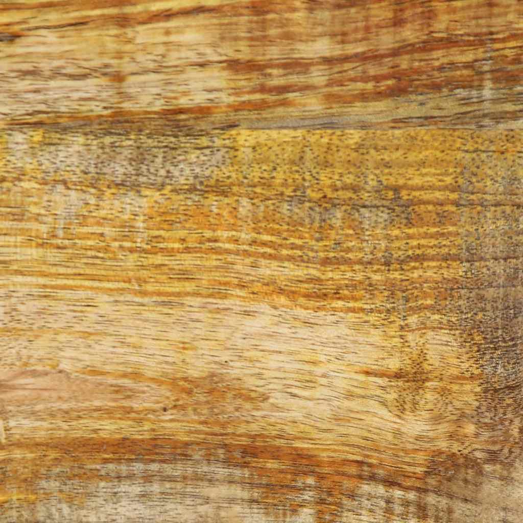 Nachttisch 60x32x80 cm Raues Mango-Massivholz