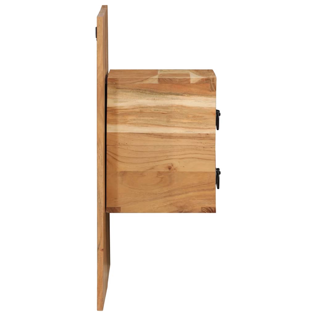 Nachttisch 60x32x80 cm Massivholz Akazie
