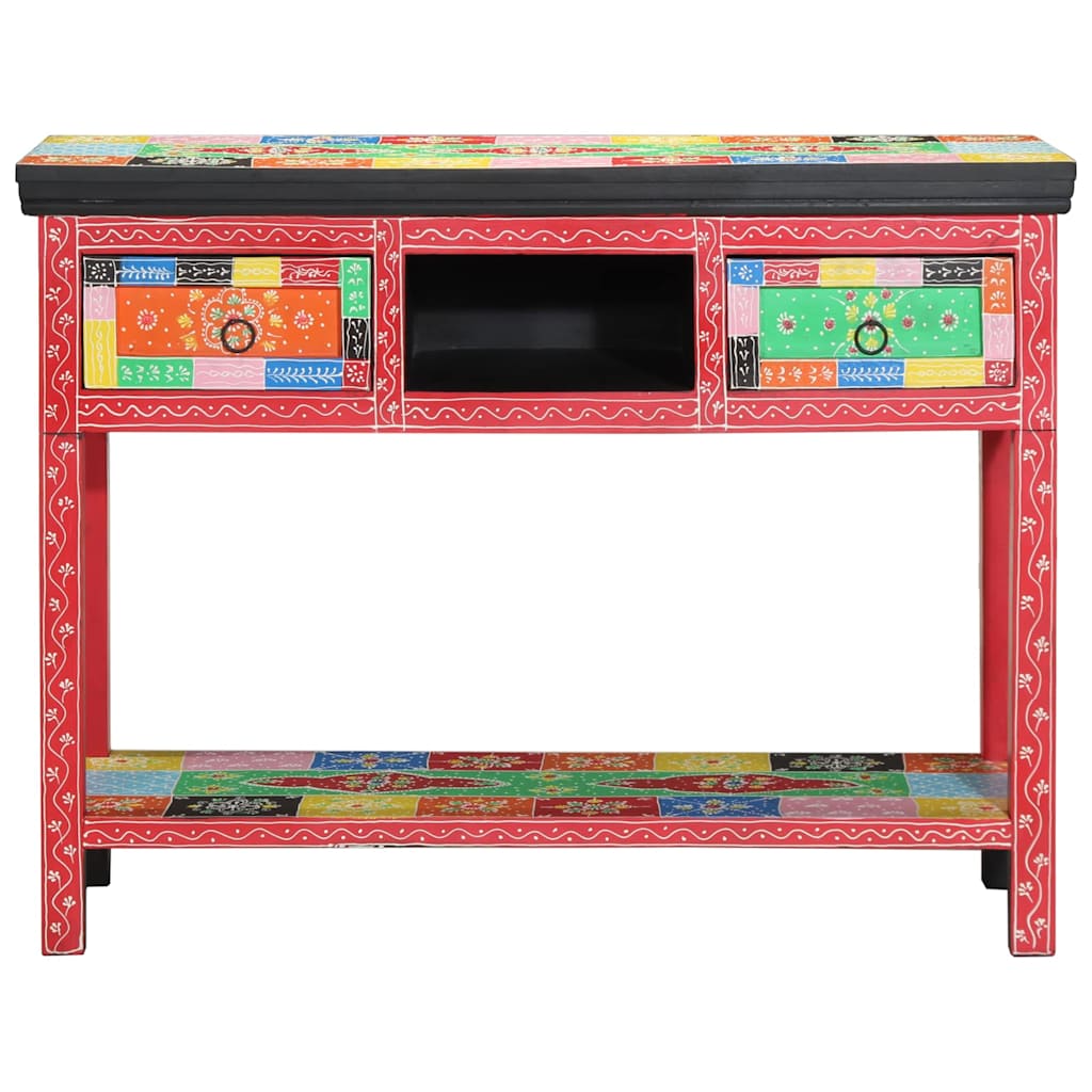 Konsolentisch mit Schubladen Mehrfarbig 100 x 30 x 77 cm