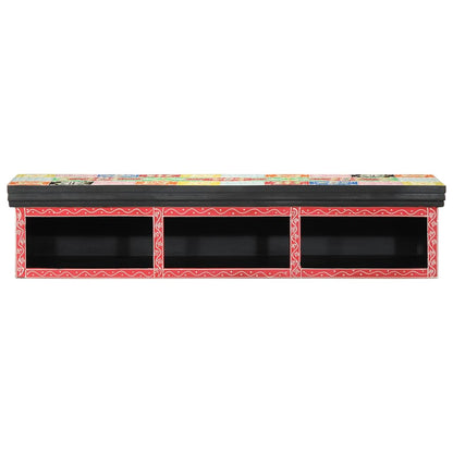TV-Schränk Mehrfarbig 100 x 30 x 22 cm Holzwerkstoff