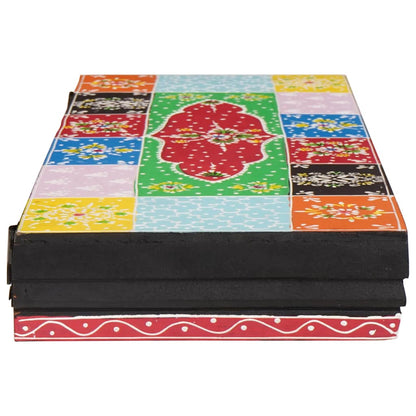 Wandregale 3 stk. Mehrfarbig 100 x 20 x 6 cm Massivholz Mango