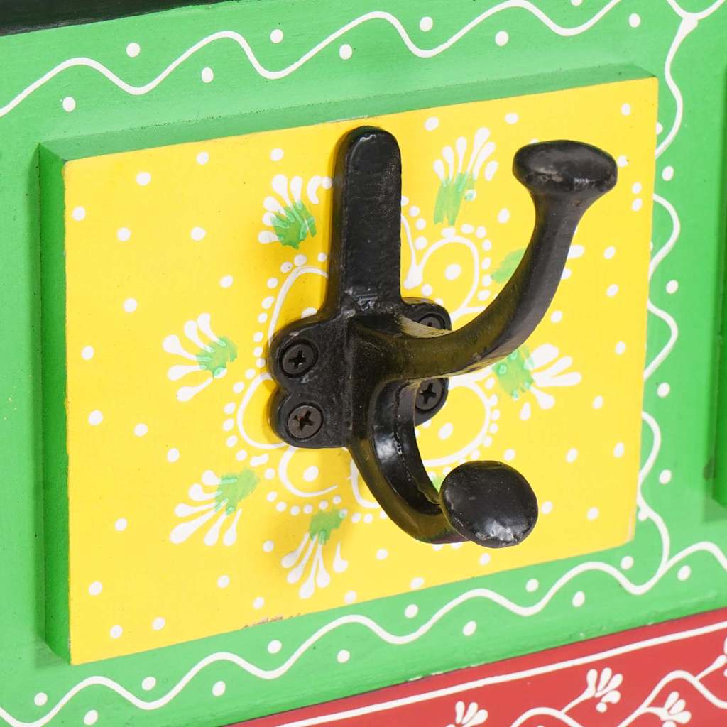 Kleiderständer Schwarz 80 x 25 x 2 cm Holzwerkstoff