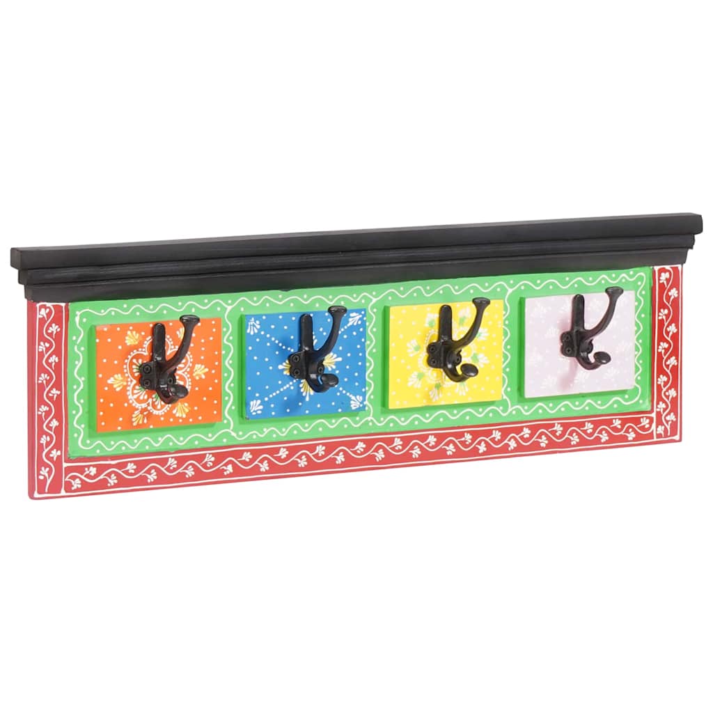 Kleiderständer Schwarz 80 x 25 x 2 cm Holzwerkstoff