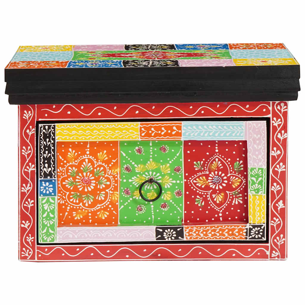 Nachttisch 2 stk. Mehrfarbig 40 x 30 x 28 cm