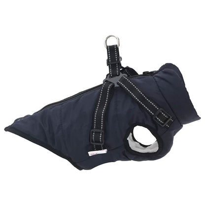 Hundemantel Geschirr Wasserdicht Reflektierend Marineblau L24