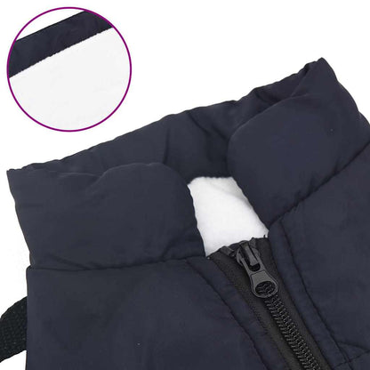 Hundemantel Geschirr Wasserdicht Reflektierend Marineblau L24