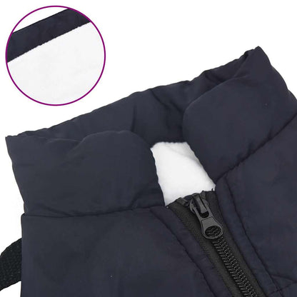 Hundemantel Geschirr Wasserdicht Reflektierend Marineblau L28