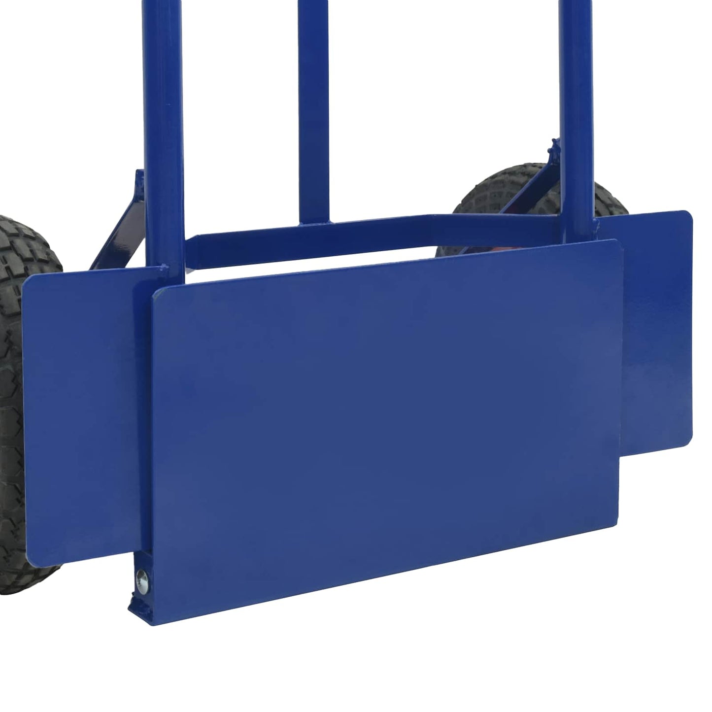 Erweiterbarer Handwagen Blau und Rot 57 x 46 x 113 cm Stahl