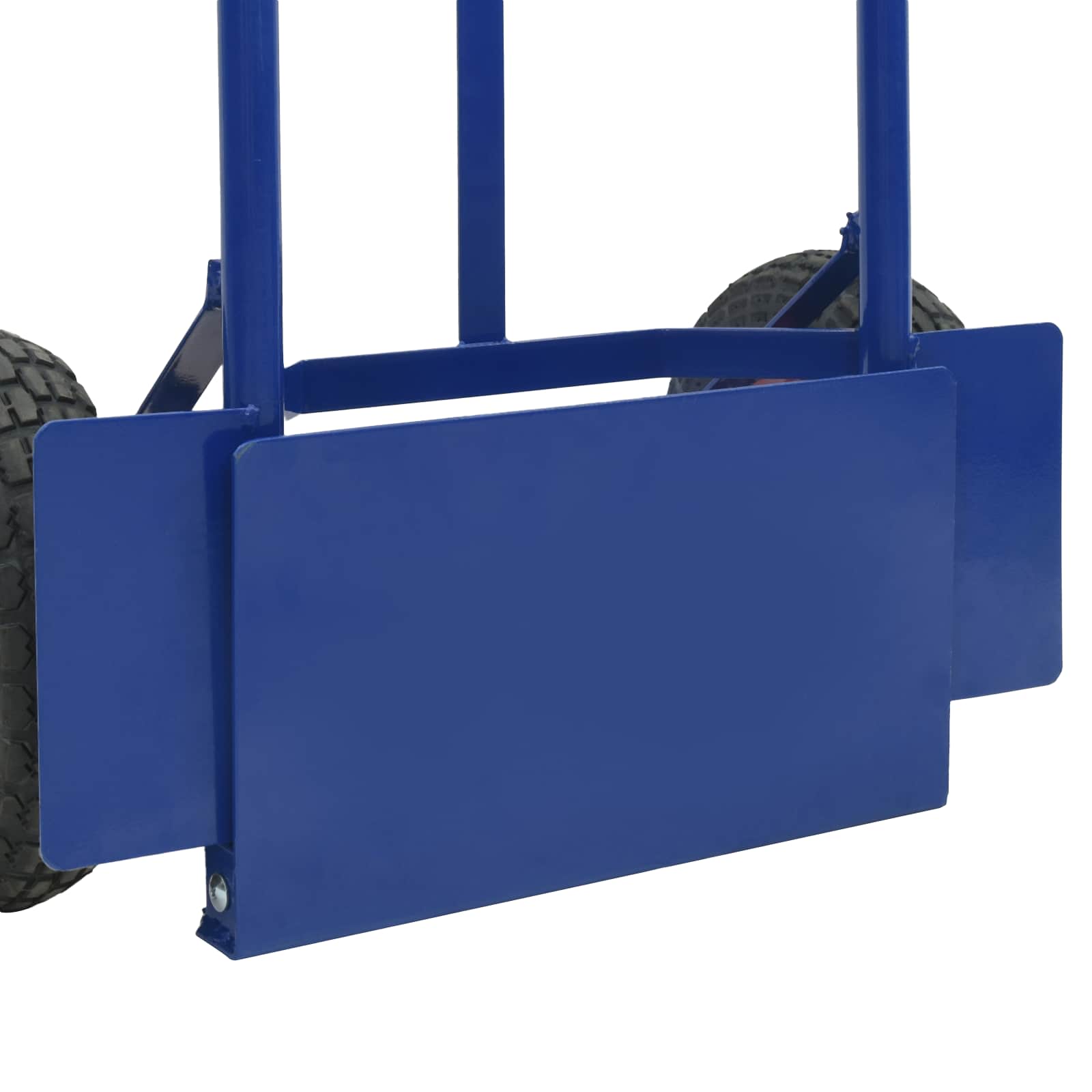 Erweiterbarer Handwagen Blau und Rot 57 x 46 x 113 cm Stahl