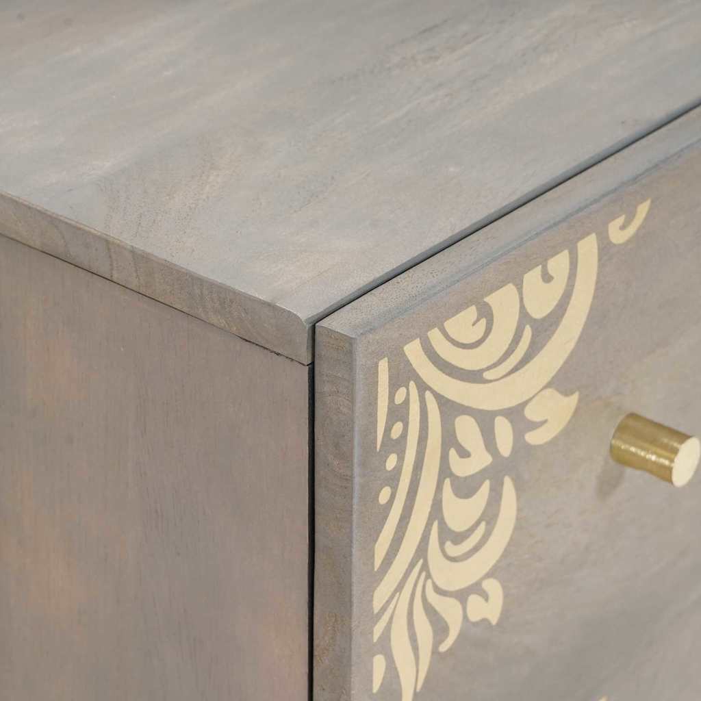Badezimmerschrank-Set 2 stk. Grau 62 x 33 x 58 cm