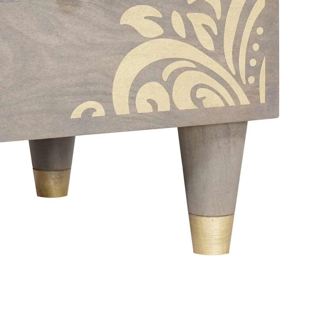 Badezimmerschrank-Set 2 stk. Grau 62 x 33 x 58 cm
