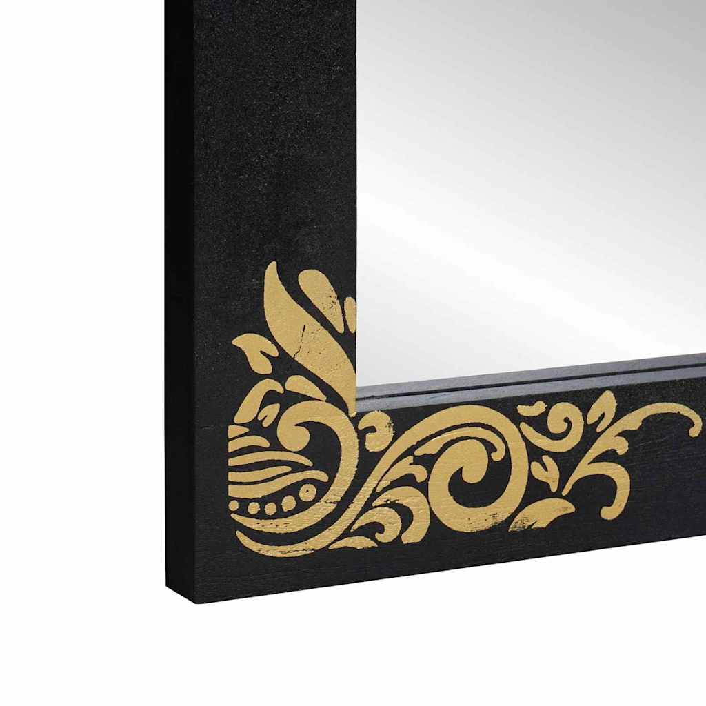 Badezimmerschrank-Set 2 stk. Schwarz 62 x 33 x 58 cm