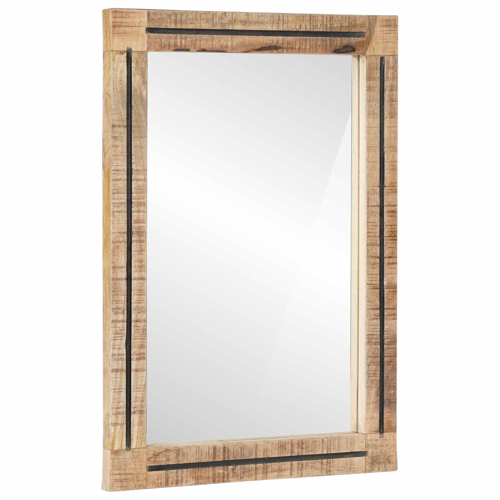Badezimmerschrank-Set mit Schubladen 5 pcs Massivholz Mango